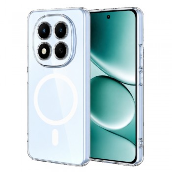 Xiaomi Redmi Note 15 4G Kılıf Combo Seri Magsafe Özellikli Sararmaz Sert Şeffaf Kapak
