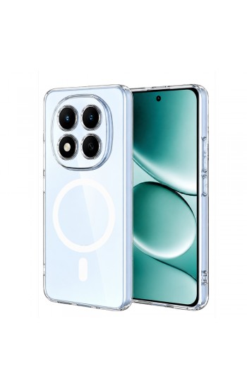Xiaomi Redmi Note 15 Pro 4G Kılıf Combo Seri Magsafe Özellikli Sararmaz Sert Şeffaf Kapak Xiaomi Redmi Note 15 Pro 4G Kılıf Combo Seri Magsafe Özellikli Sararmaz Sert Şeffaf Kapak