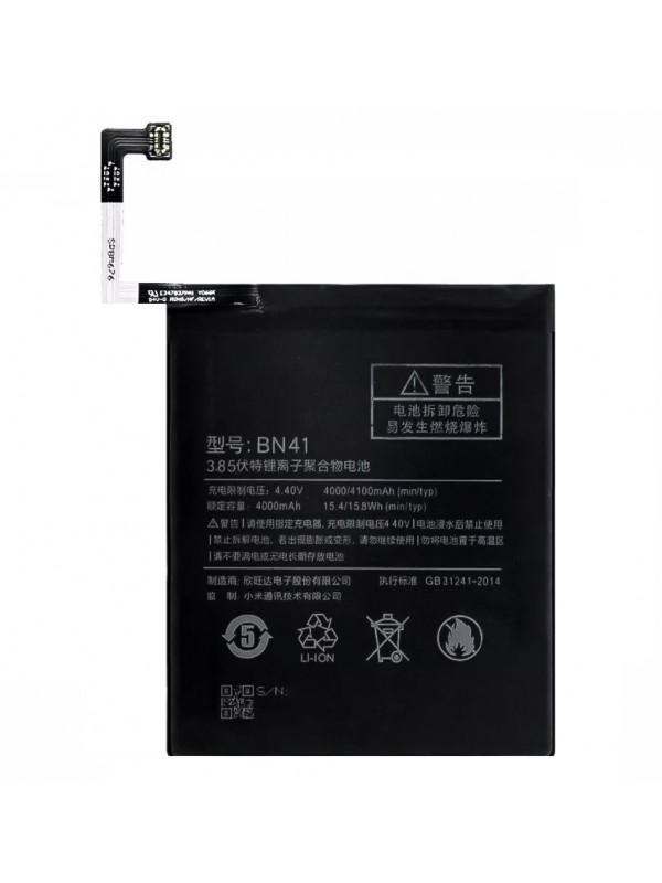 Xiaomi Redmi Note 4 Batarya BN41 4100 mAh