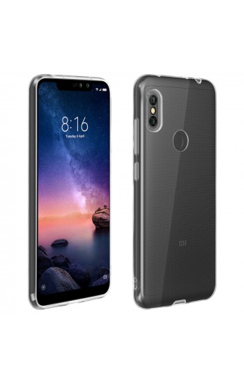 Xiaomi Redmi Note 6 Kılıf FitCase Toz Koruma Tıpalı Şeffaf Arka Kapak…