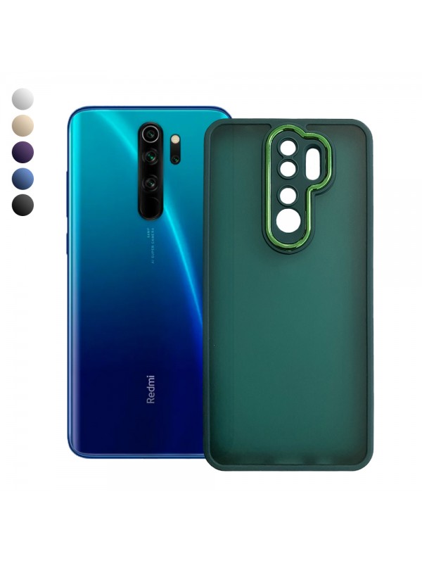 Xiaomi Redmi Note 8 Pro Kılıf Freya Lazer Lens Kamera Çerçeveli Siliko&hellip;
