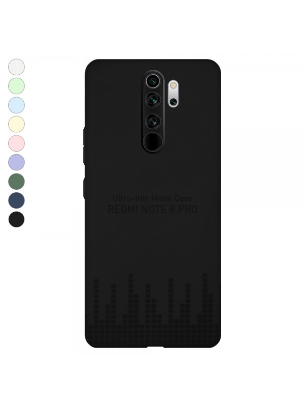 Xiaomi Redmi Note 8 Pro Kılıf Kamera Korumalı Mat Ultra İnce Kapak