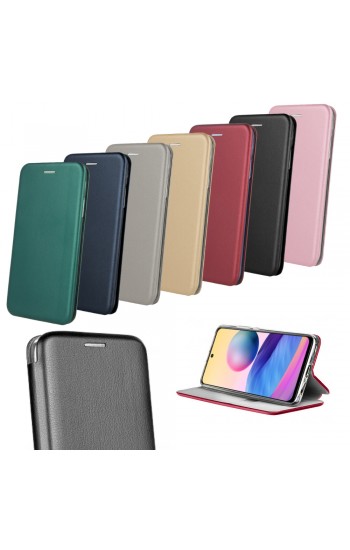 Xiaomi Redmi Note 9S / 9 Pro Kılıf Shell Manyetik Kapaklı Kartlıklı Stantlı