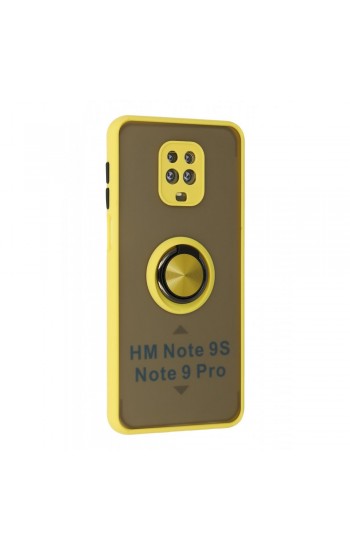 Xiaomi Redmi Note 9S / 9 Pro Kılıf Montrea Ring Yüzük Stantlı Kapak&hellip;