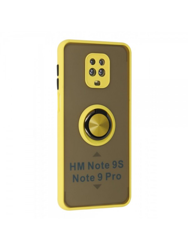 Xiaomi Redmi Note 9S / 9 Pro Kılıf Montrea Ring Yüzük Stantlı Kap… Xiaomi Redmi Note 9S / 9 Pro Kılıf Montrea Ring Yüzük Stantlı Kap…